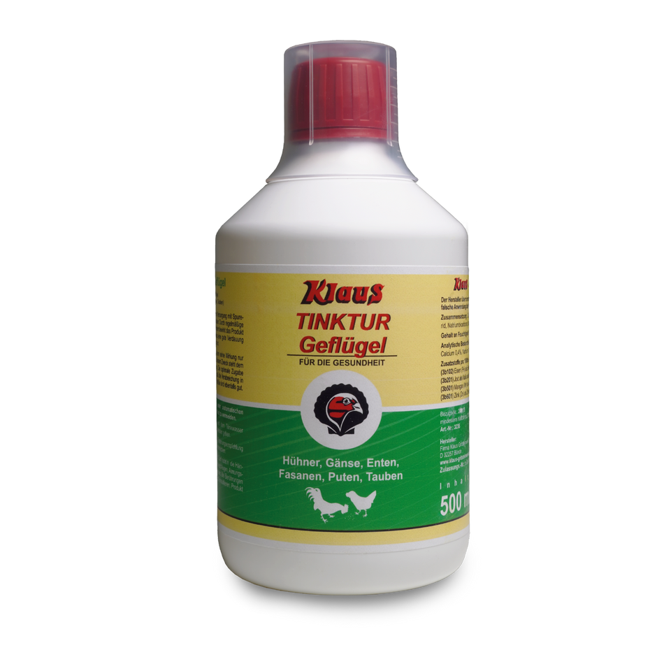 TINKTUR GEFLÜGEL, Schützt vor Verkeimung des Trinkwassers