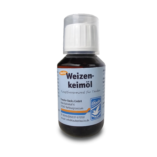Weizen für Hühner: 100 ml Weizenkeimöl mit Vitamin E