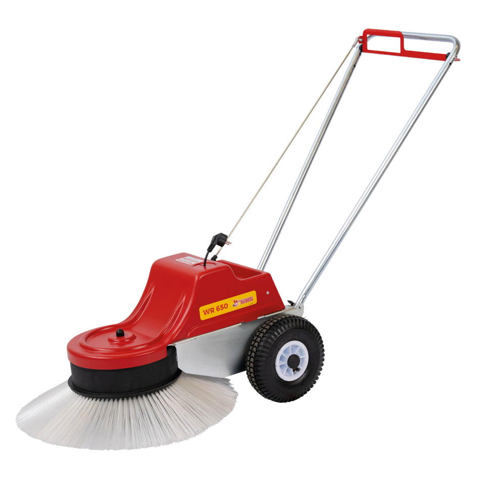 Akku Kehrmaschine für Schmutz, Laub, Schnee, geräuscharm