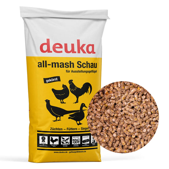 All-mesh Schau gekörnt (Pelletform) 25 kg, Alleinfutter
