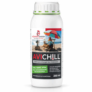 AVICHILL ® - Elektrolyte bei Hitzestress & Durchfall, 250 ml Trinkwasserzusatz