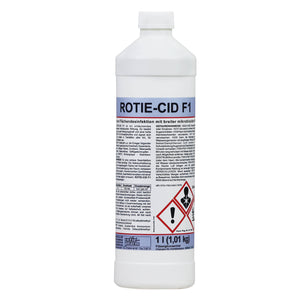 Flächendesinfektion schäumend, ROTIE-CID F1, breite mikrobiozide Wirkung mit Tiefenwirkung