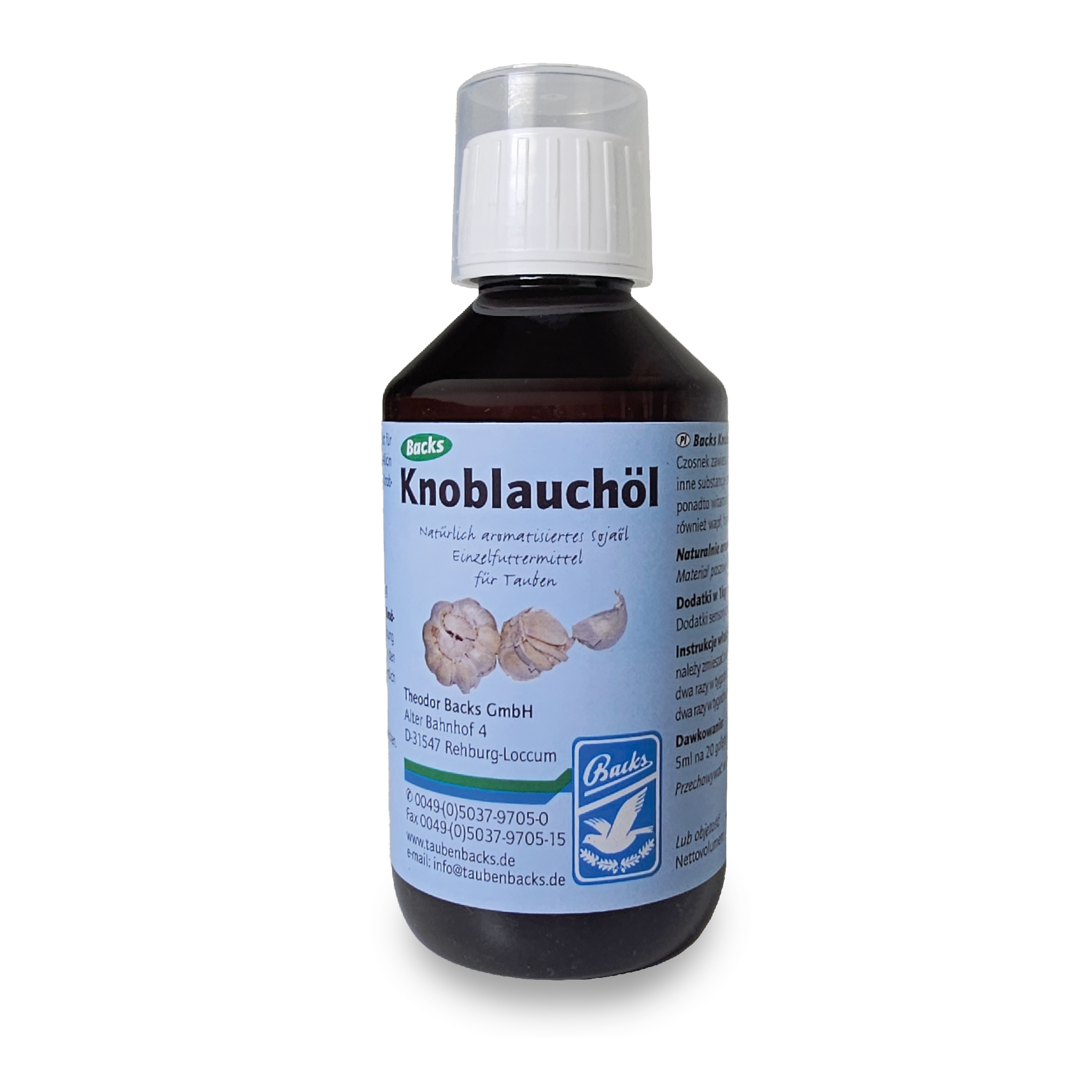 250 ml Knoblauchöl für Hühner: Immunsystem stärken und Parasiten bekämpfen