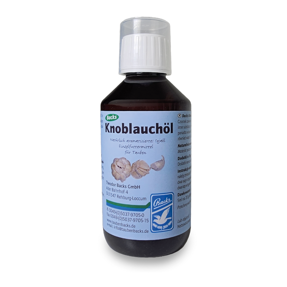 250 ml Knoblauchöl für Hühner: Immunsystem stärken und Parasiten bekämpfen