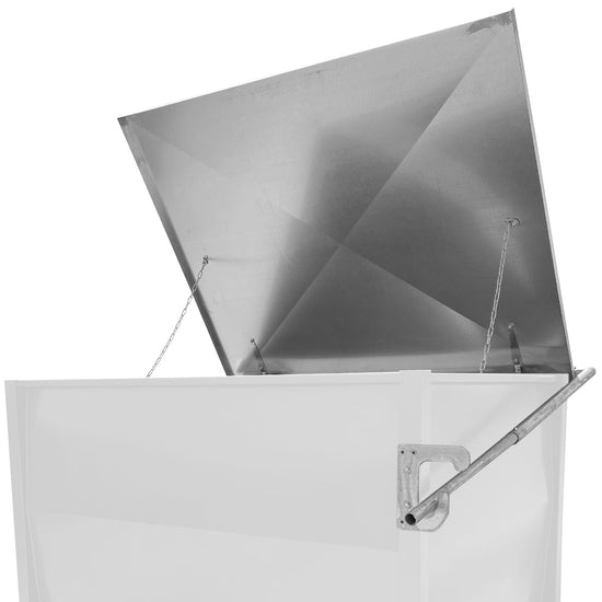 Dach für mobilen Lagerbehälter, vers. Ausführungen