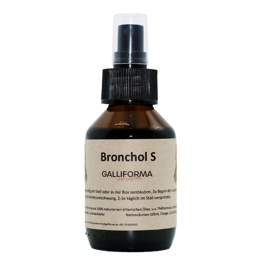 Bronchol Spray 100 ml - Ätherische Öle gegen Ammoniakgeruch und Milben