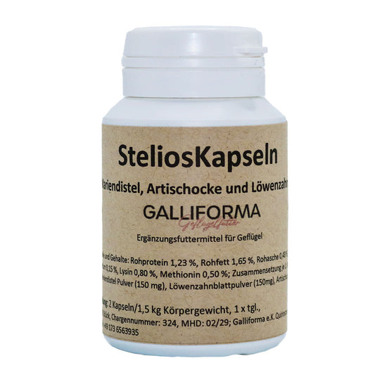 Stelios Kapseln 50 Stk. - Stoffwechselanregung für schwache oder zu dicke Tiere