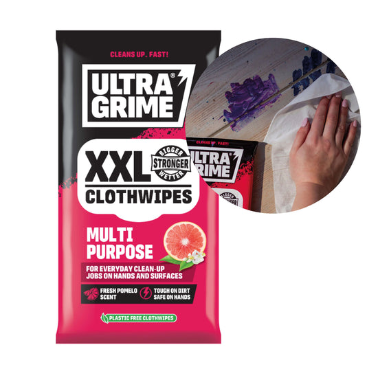 Mehrzweck - XXL Premium Allzweck Feuchtreinigungstücher, Oberflächen & Hände, Grapefruit-Duft