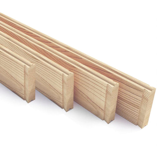 Sandbad für Hühner aus Lärchenholz 1 m² - Höhe 15 cm