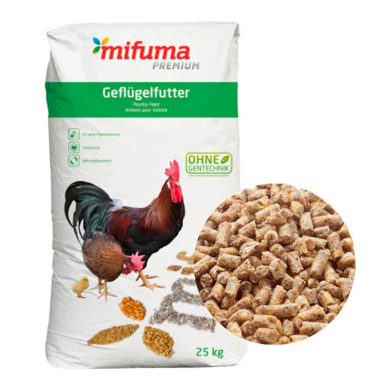 Kükenaufzucht Premium (Pellet), Alleinfutter
