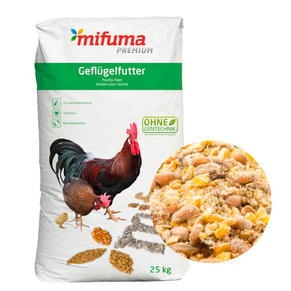 Natur Geflügelkörner (Bio), Ergänzungsfutter, hohe Legeleistung