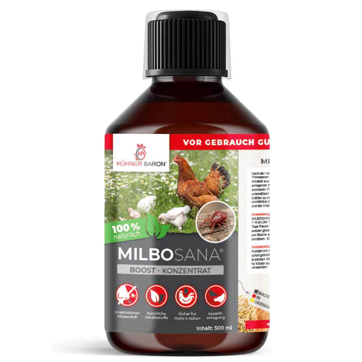 MILBOSANA BOOST, Stärkung und Appetitanregung nach Milbenbefall