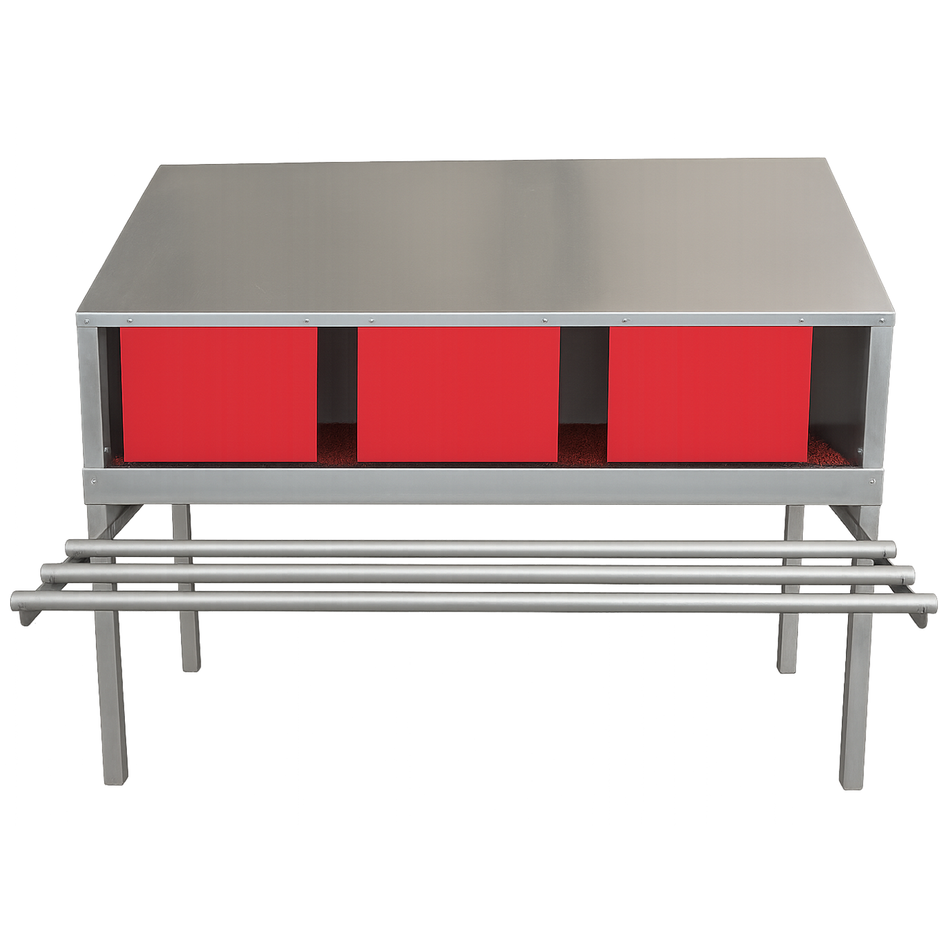 Abroll-Legenest – 16 Legenester für den 150 m² Stall