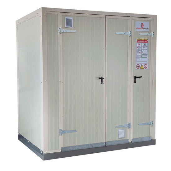 Gebäude für Pflanzenschutzmittel / Gefahrstofflager vers. Größen