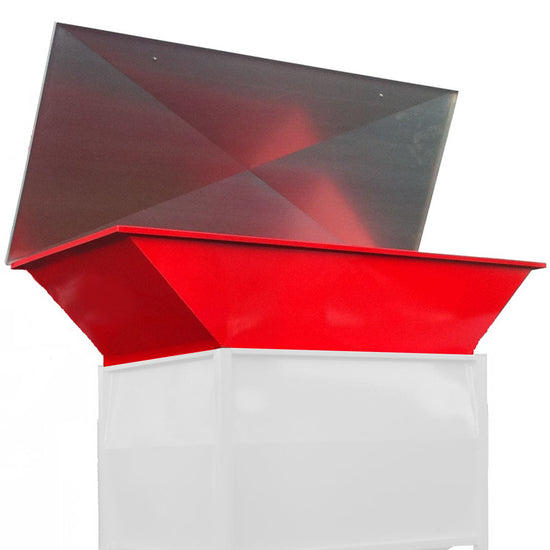 Trichter für Lagerbehälter 2 m³ (Kapazität ca. 1 m³)