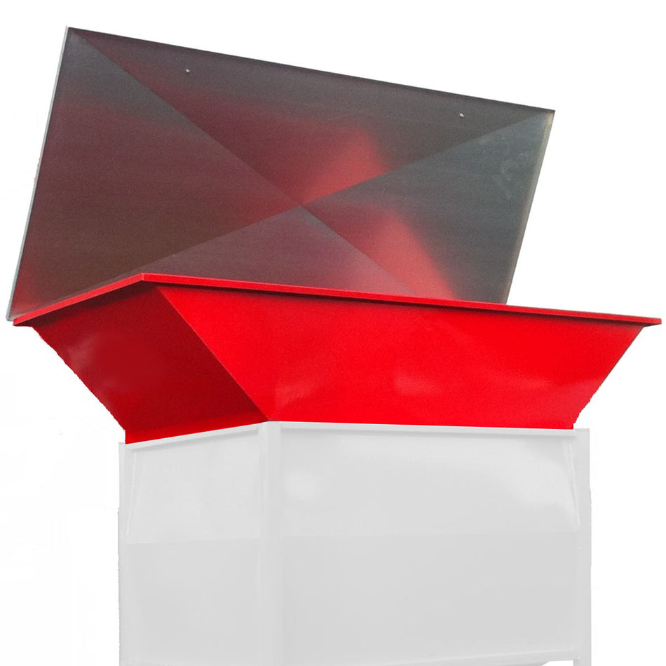 Trichter für Lagerbehälter 2 m³ (Kapazität ca. 1 m³)